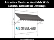 Attractive Features Available With Manual Retractable Awnings