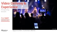 Video delivery & experience, September 2022