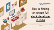 Expert Full Stack Developer in India