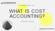What is Cost Accounting