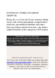 real estate crm software features