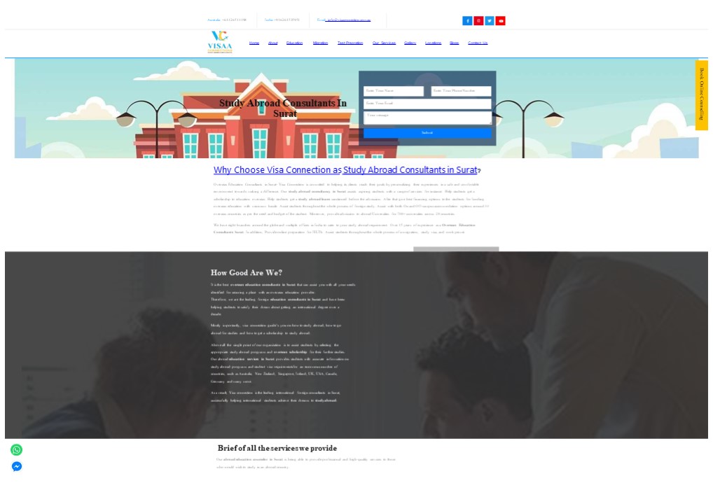 Study Abroad Consultants in Surat