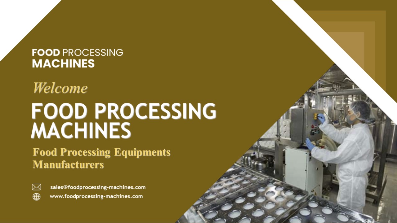 Food Processing Equipments Manufacturers
