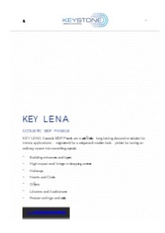 Acoustic MDF Panels - Key Lena - Keystone Linings