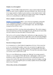 Enterprise Asset Management