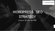 Guide to Prepare Your WordPress Website for Mobile SEO