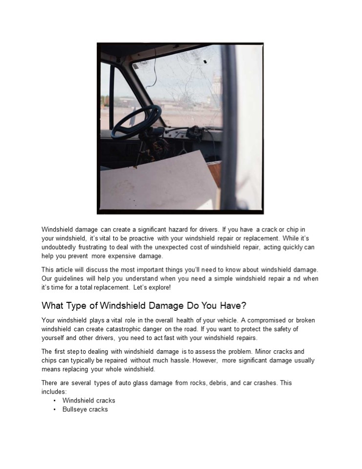 Vancouver Auto Glass