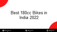 Best 180cc Bikes in India