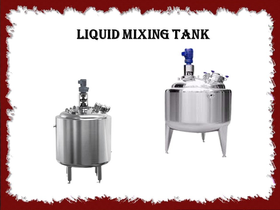PPT Liquid Mixing Tank,SS Mixing Tank,SS Horizontal Storage Tank,SS