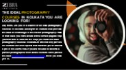 Best Photography Courses in Kolkata