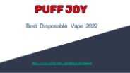 Best Disposable Vape 2022
