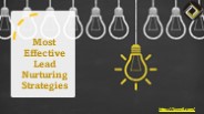 Most Effective B2B Lead Nurturing Strategies