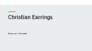 The Christian Earrings