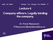Company Law
