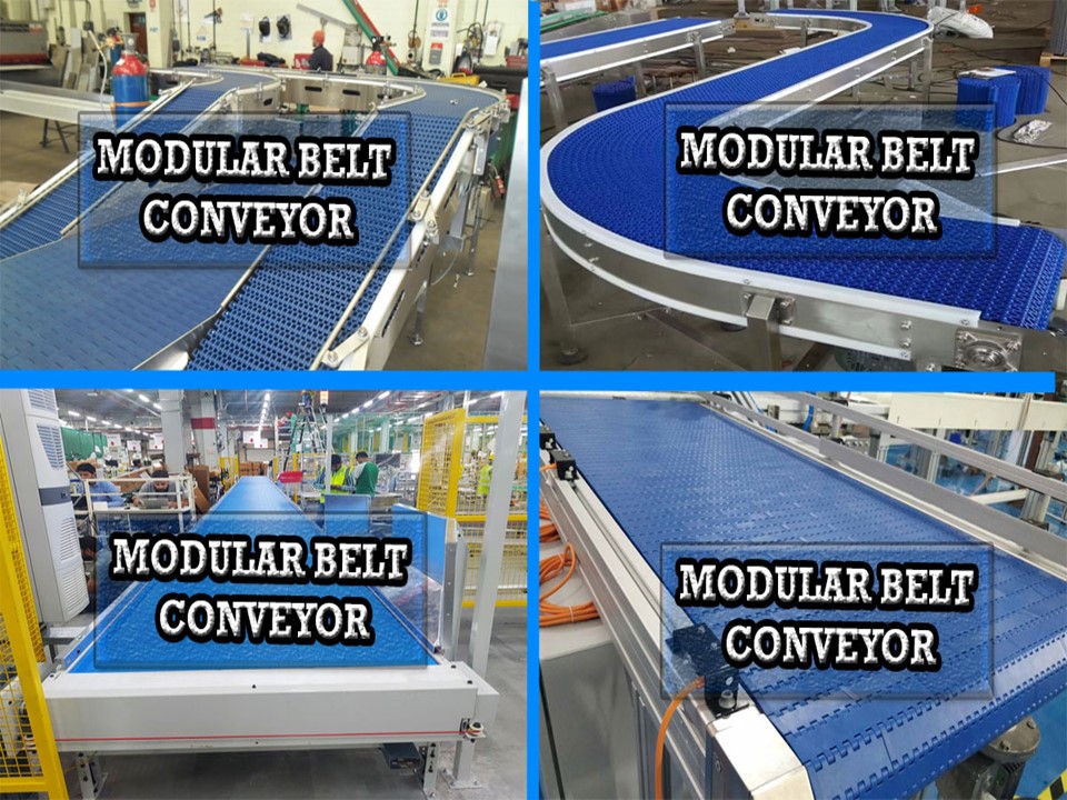 PPT Modular Belt Conveyor,Modular Belt Industrial Conveyor Systems