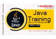 Best Java Training Institute - NareshIT