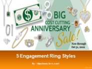 5 Engagement Ring Styles