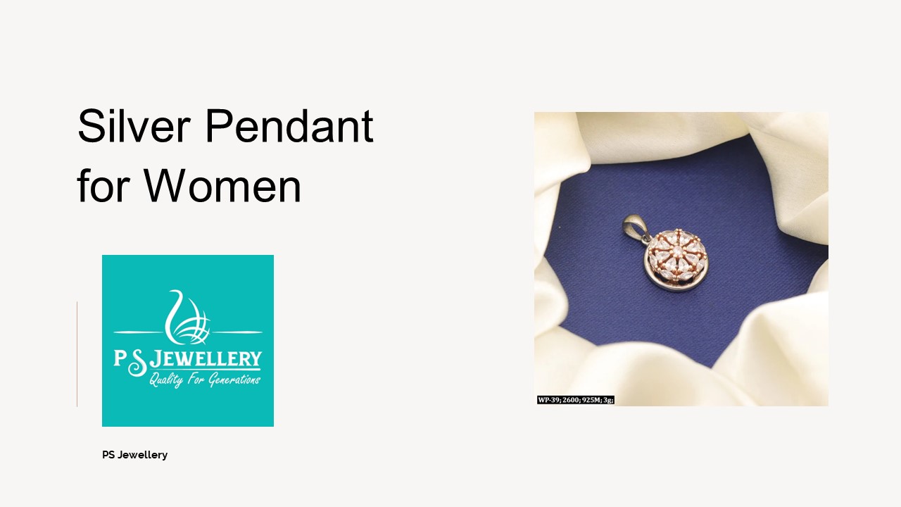 Silver Pendant for Women