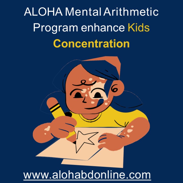 Aloha Mental Arithmetic Program Helps to increase child's development.