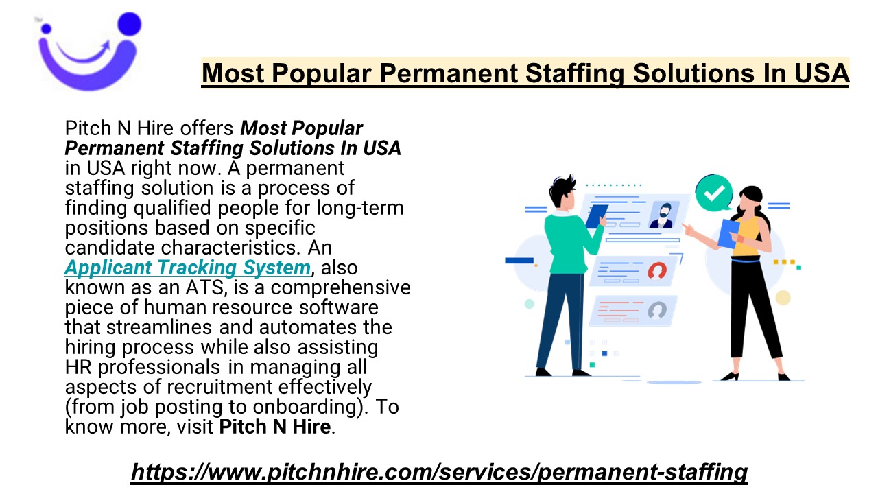 Most Popular Permanent Staffing Solutions In USA