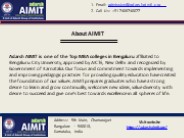 Top MBA Colleges in Bangalore