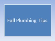 Fall Plumbing Tips