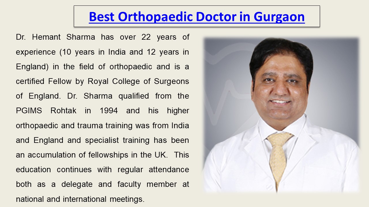 Orthopedic Specialist in Gurgaon