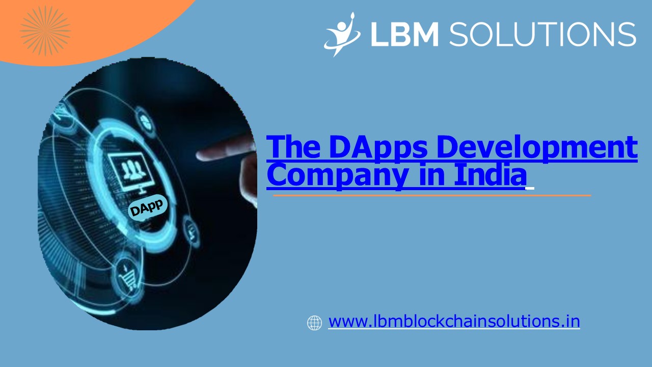 The DApps Development Company in India. (1)