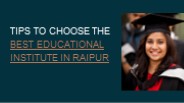 best educational institute