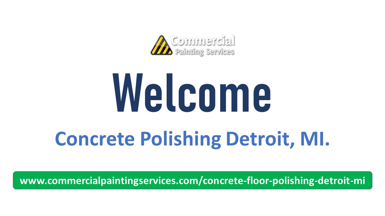 Concrete Polishing Detroit MI