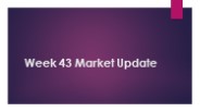 Week 43 Market Update