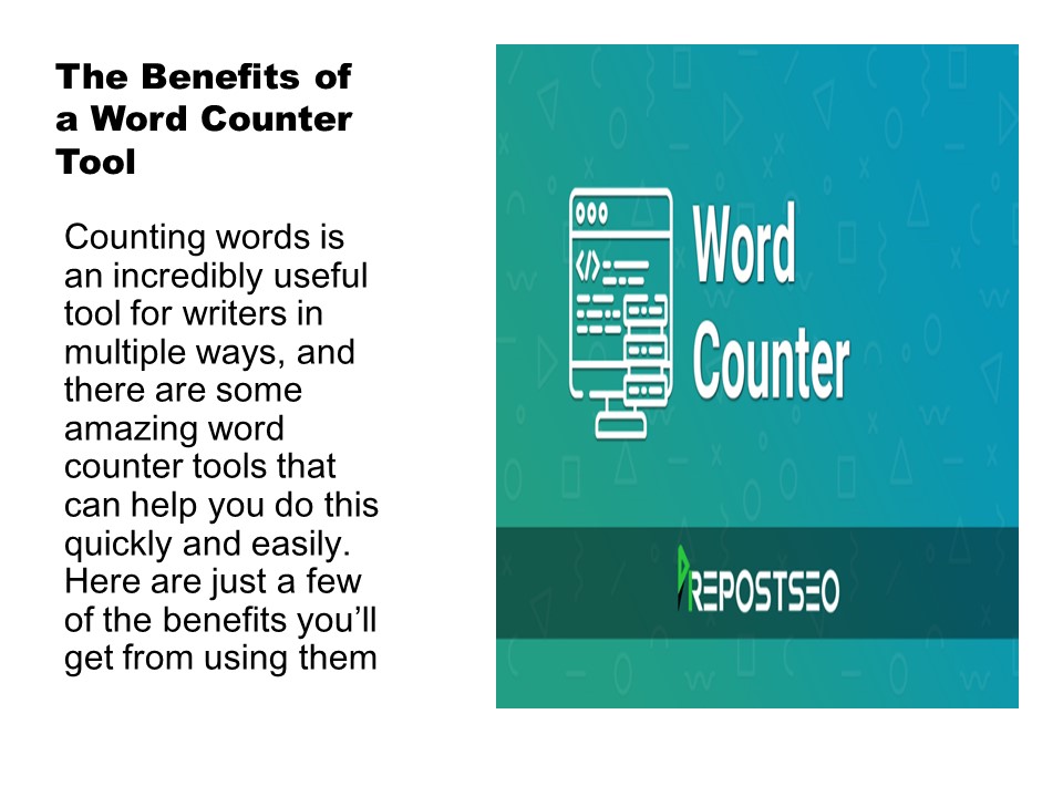 PPT The Benefits of a Word Counter Tool PowerPoint presentation