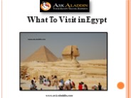 What To Visit in Egypt (1)