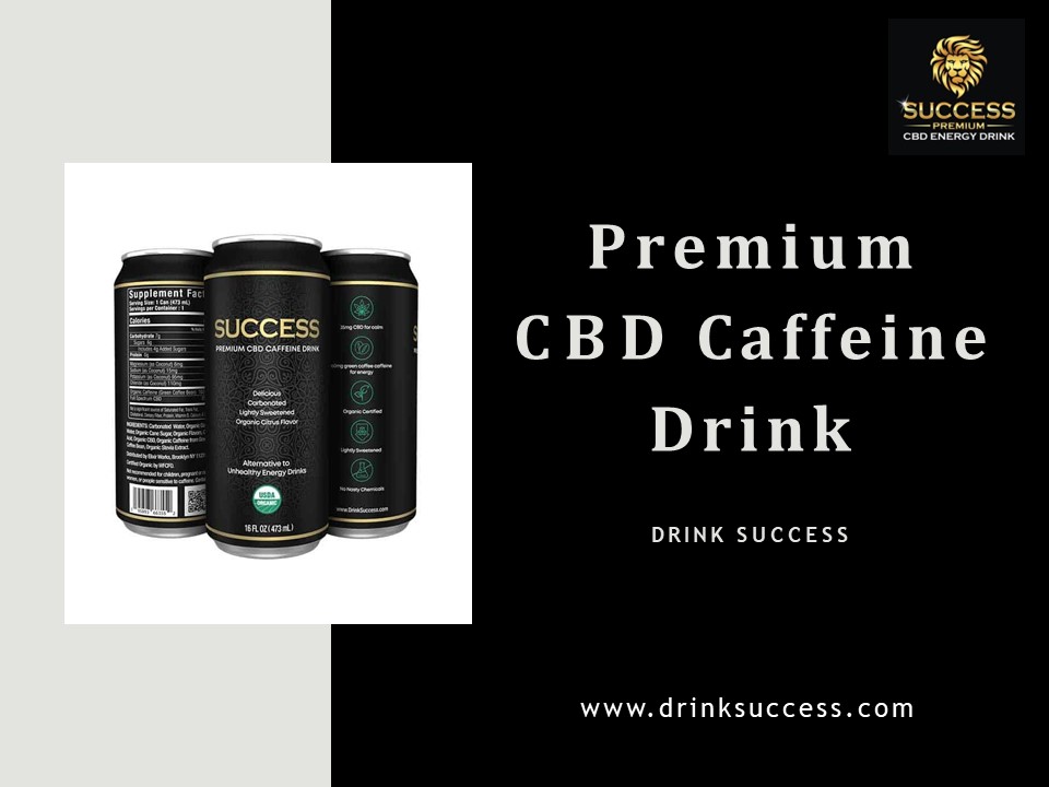 Premium CBD Caffeine Drink - DRINK SUCCESS