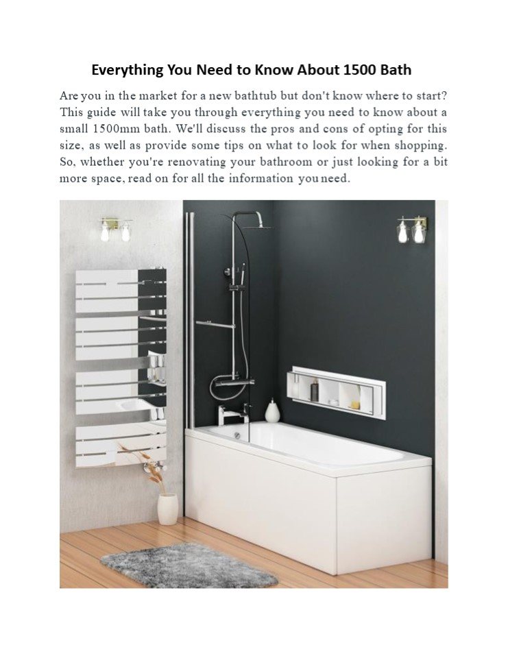 PPT Everything You Need to Know About 1500 Bath PowerPoint