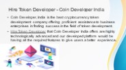 Hire Token Developer - Coin Developer India