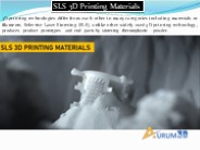 SLS 3D Printing Materials - Aurum3D