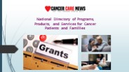 Lymphoma Grants for Patients
