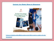 Contact for Magic Show in Singapore