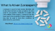 Ativan 1mg Tablet Online Order Without Prescription in USA