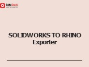 Export SolidWorks to Rhino