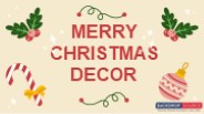 Merry Christmas Decor