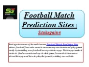 Football Match Prediction Sites |Staikgains