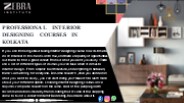 Interior Designing Courses In Kolkata