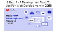 Best PHP Development Tools To Use For Web Development in 2023