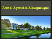 Rental  Agencies - Albuquerque