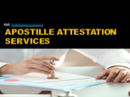 APOSTILLE ATTESTATION
