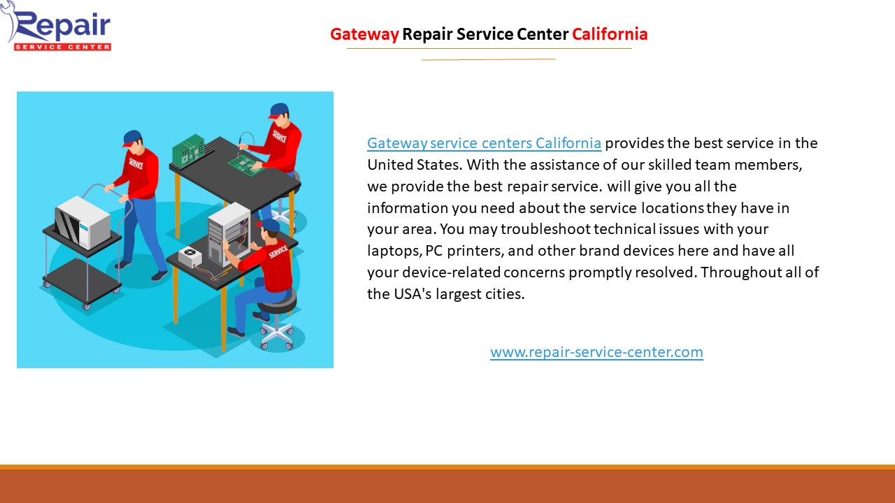 Gateway Repair Service Centers California