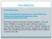Fancy Boats Ibiza
