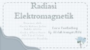 Radiasi Elektromagnetik
